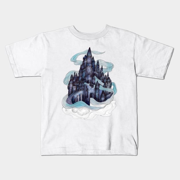 Dream Castle Kids T-Shirt by ECMazur